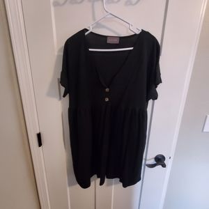 Oversized Mini Dress